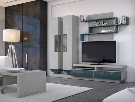 Tv wall unit set Cono