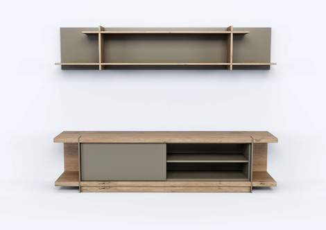 Tv stand Parallelo