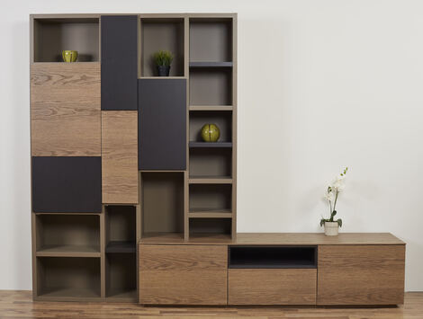 Tv wall unit set Zenia